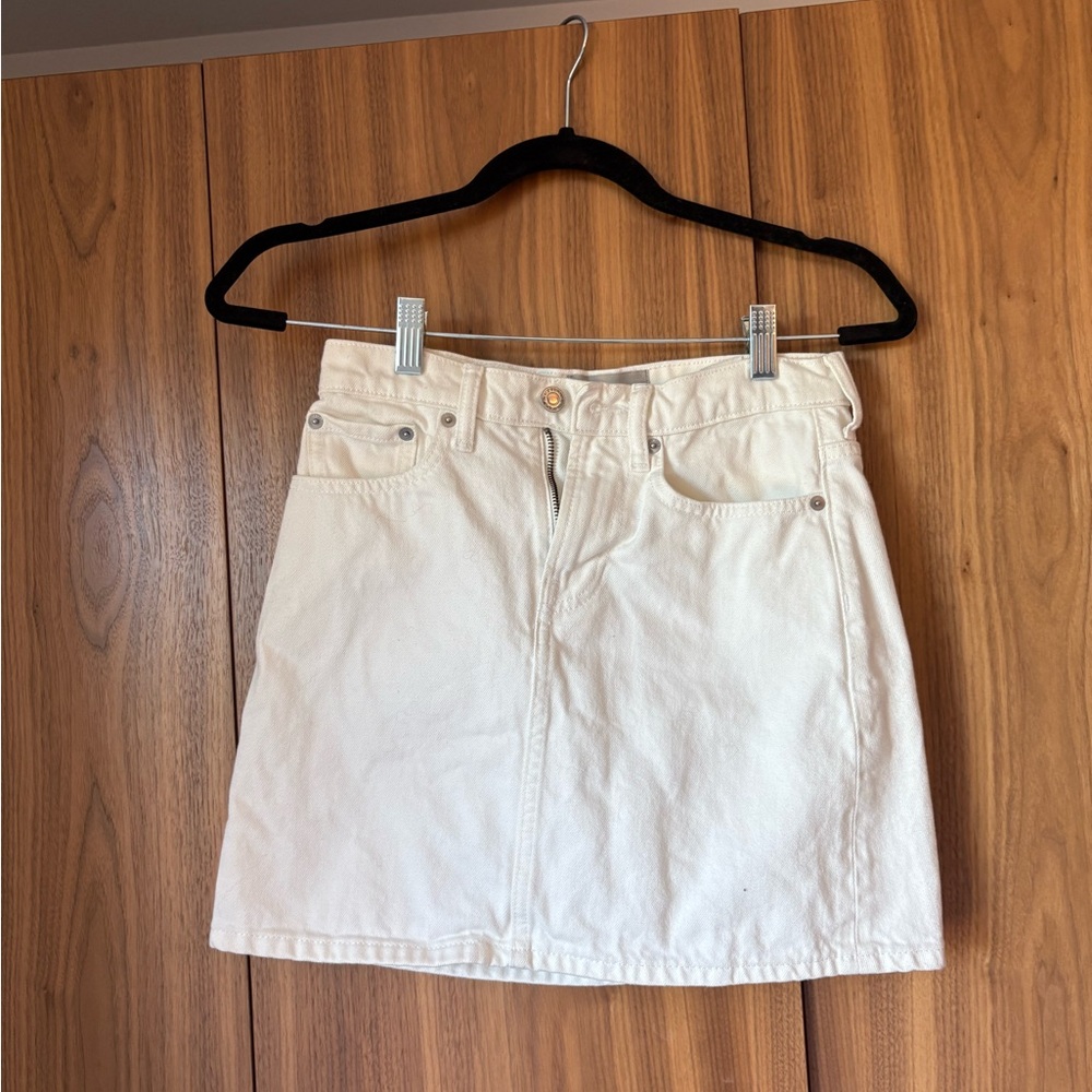 Everlane Denim Mini Skirt